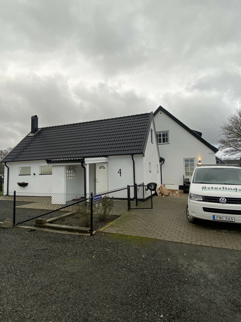 Renovering av villa i Gröstorp